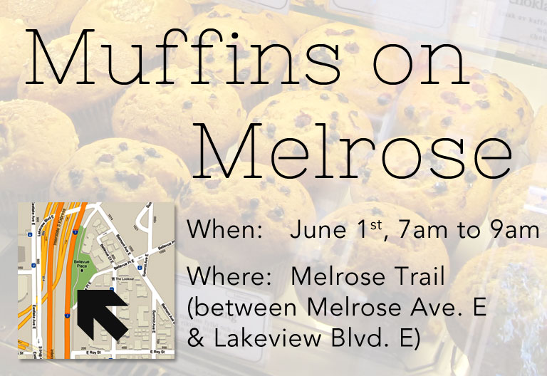 Join us on June 1st for Muffins on Melrose!